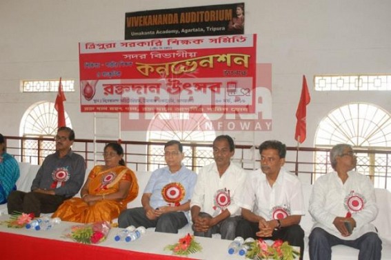 Health Minister Badal chowdhury appreciates the initiative of TGEA, calls for voluntary blood donation 